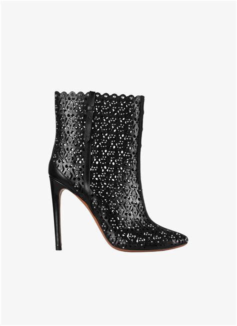 alaia ankle boots.